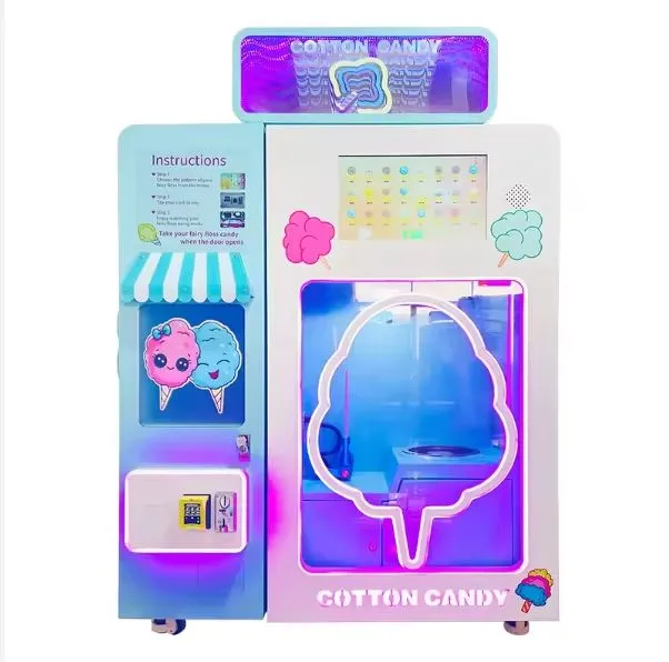 Peiriant Gwerthu Marshmallow Robot Awyr Agored